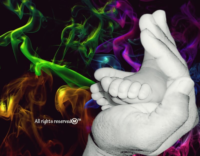 Baby Foot in Hand