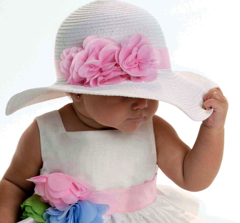 Baby Girl in Hat