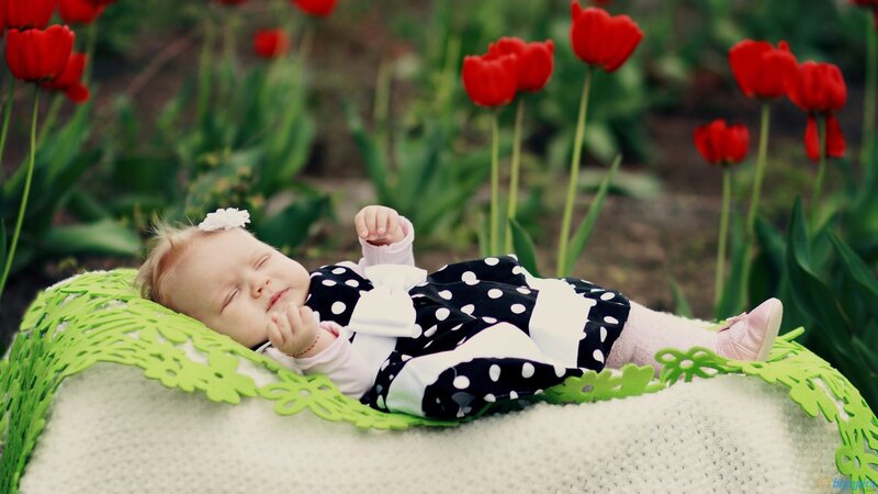 Baby Girl Sleeping