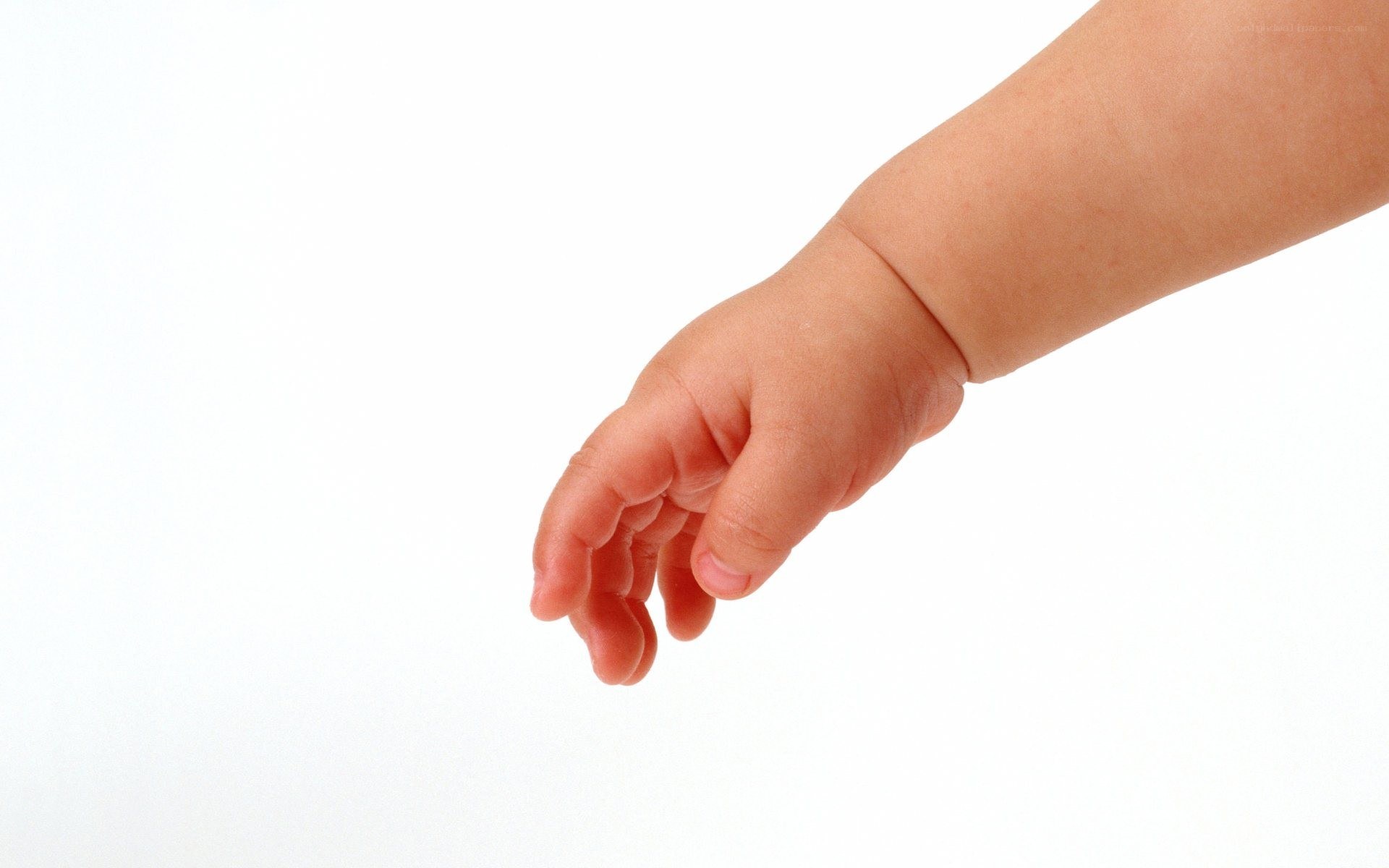 baby hand reaching out