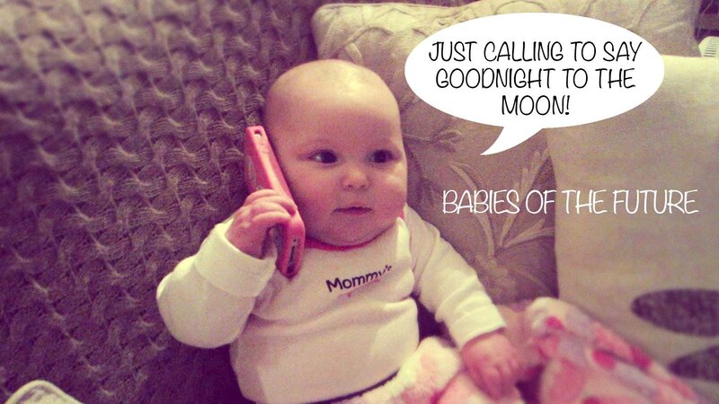 Baby Holding Phone