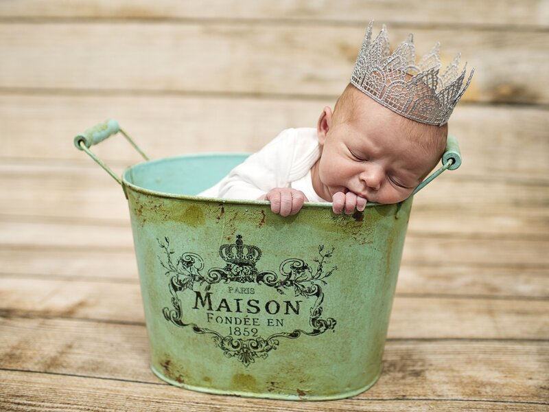 Baby in a Bucket — Green