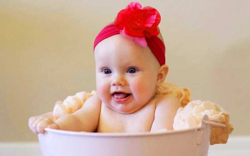 Baby in a Bucket — Red