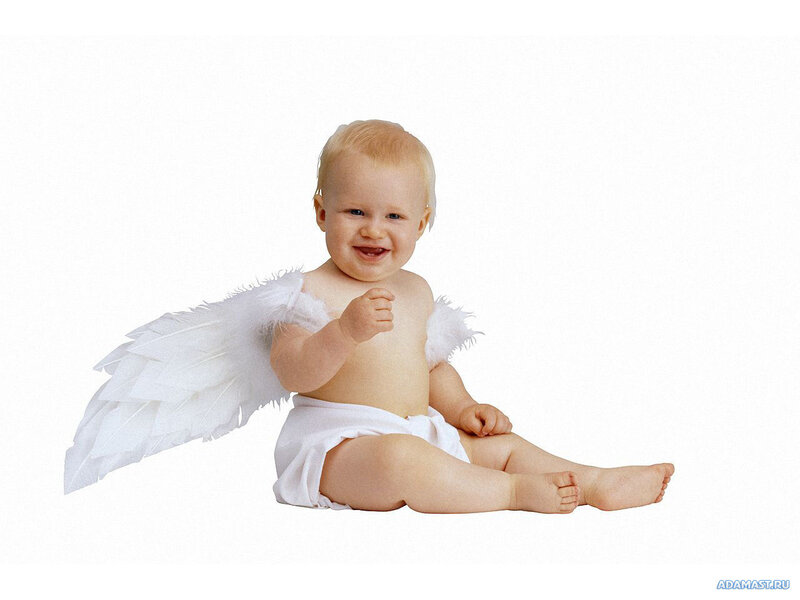 baby in angel costume