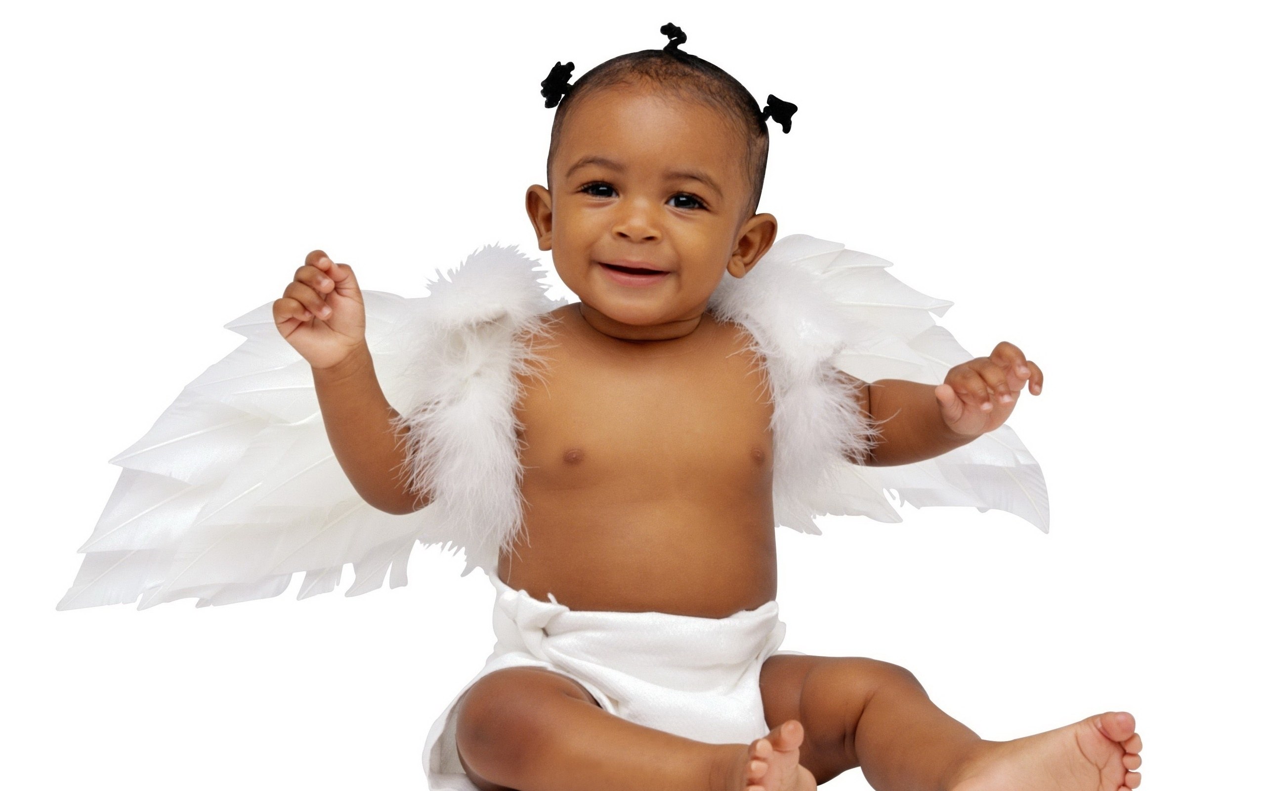 baby in angel costume