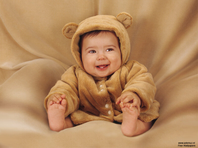 baby in bear costume