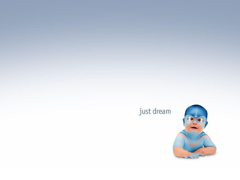 baby in blue costume