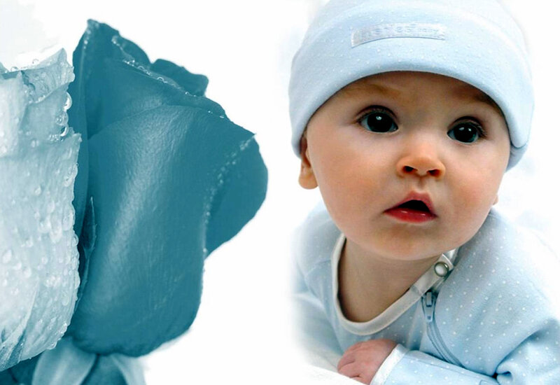 Baby in Blue Hat