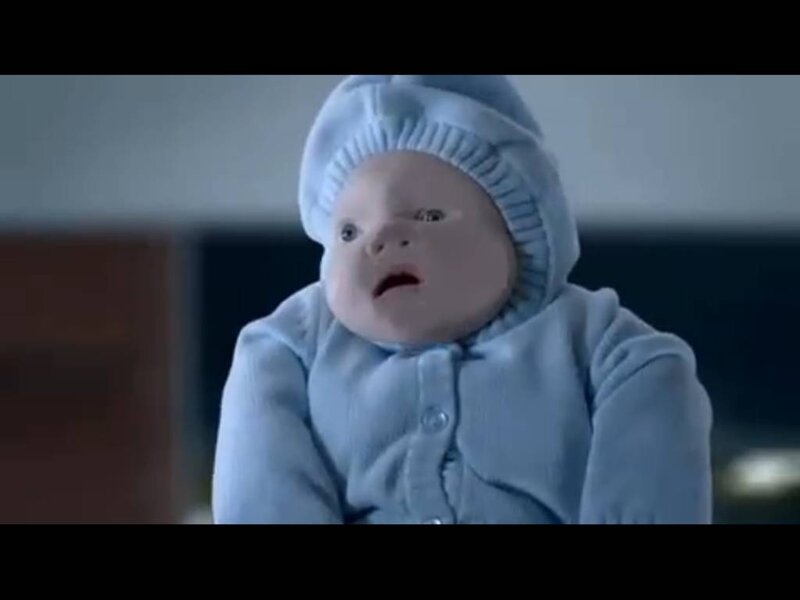 baby in blue outfit