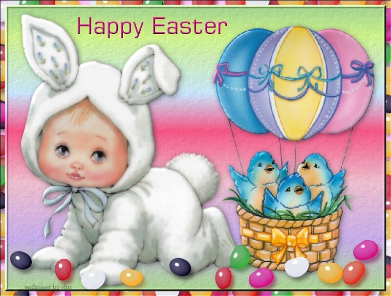 Baby in Bunny Costume — Pink