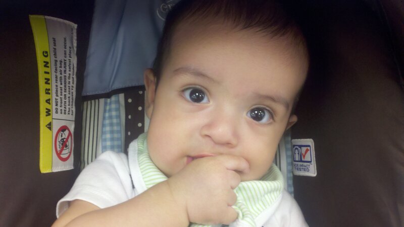 Baby in Car Seat