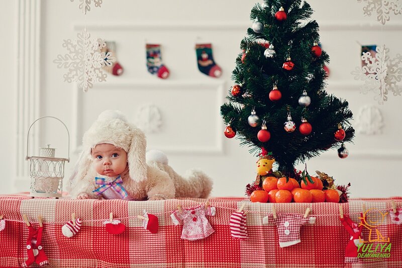 Baby in Costume — Red