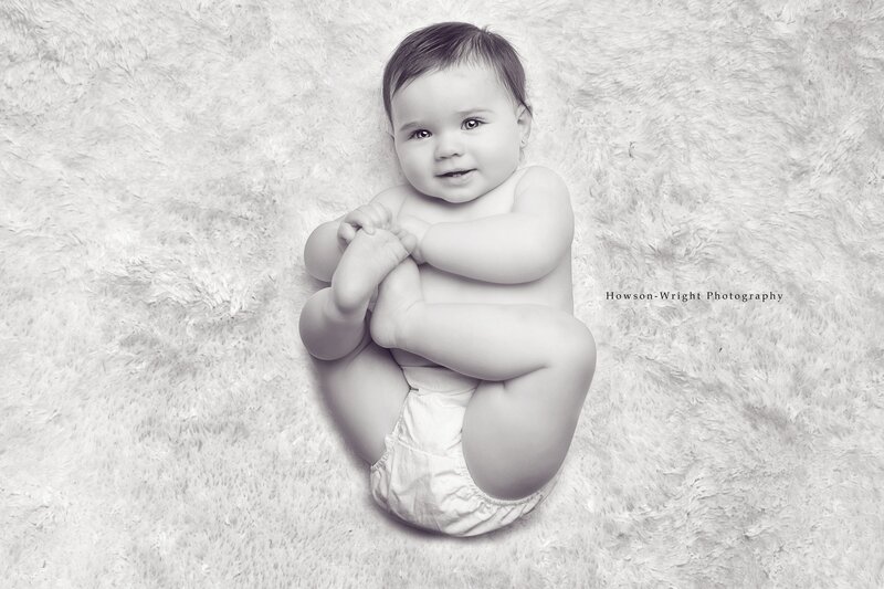 Baby in Diaper — Black