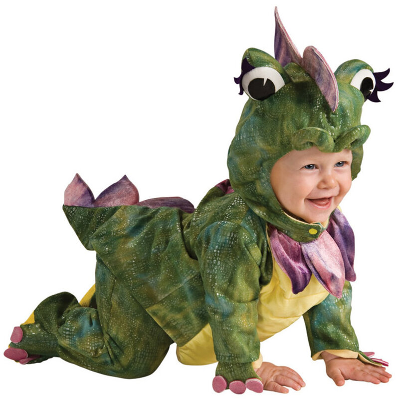 Baby in Dinosaur Costume