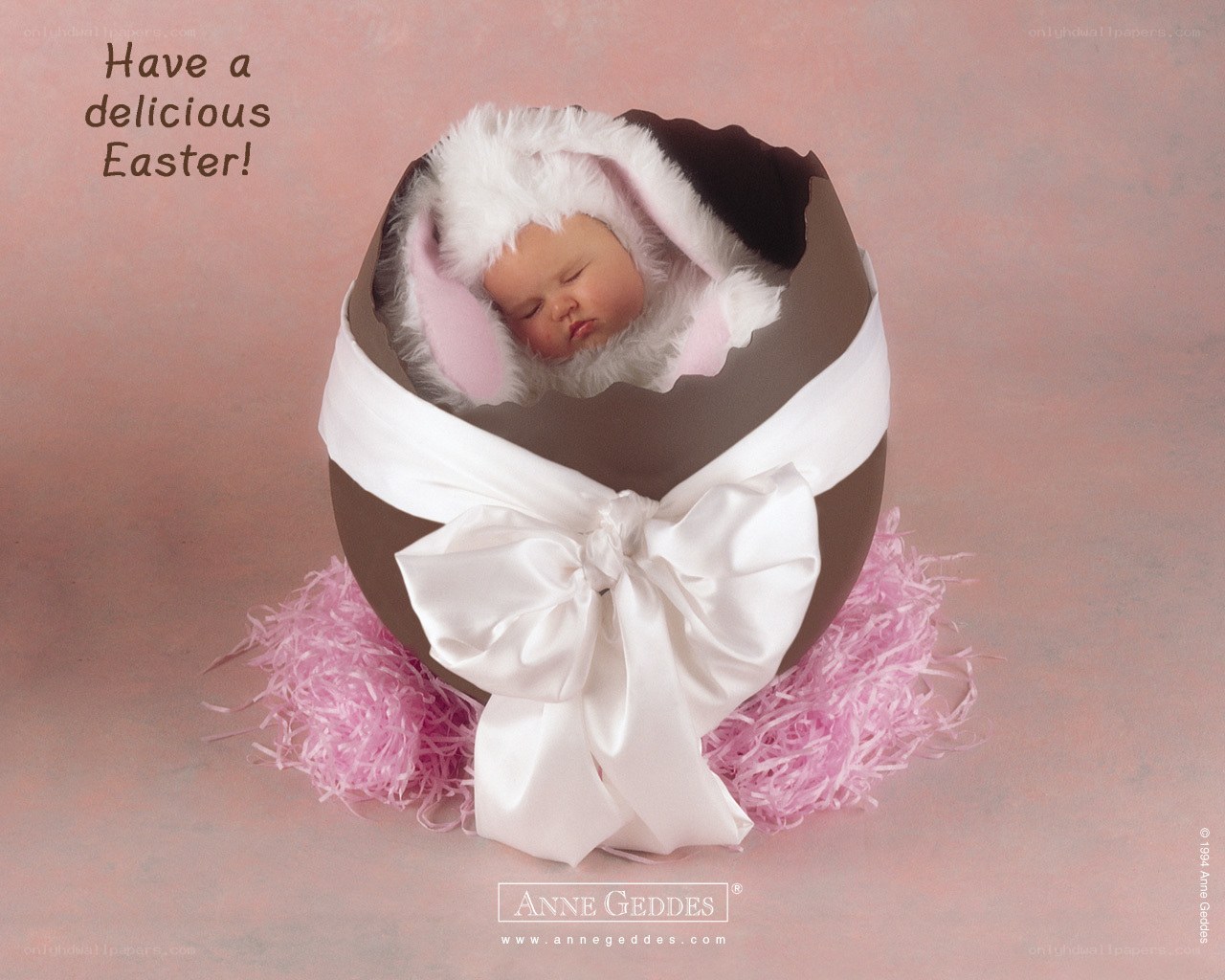 Baby in Easter egg