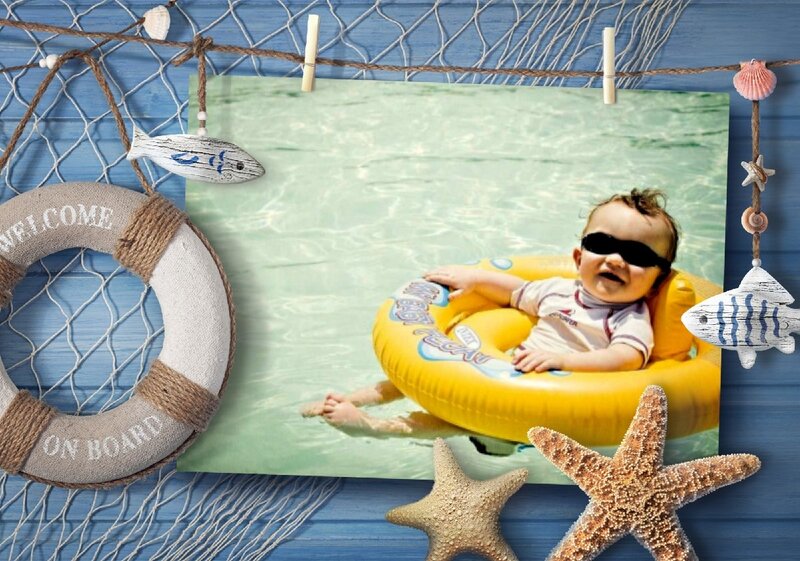 Baby in Floatie