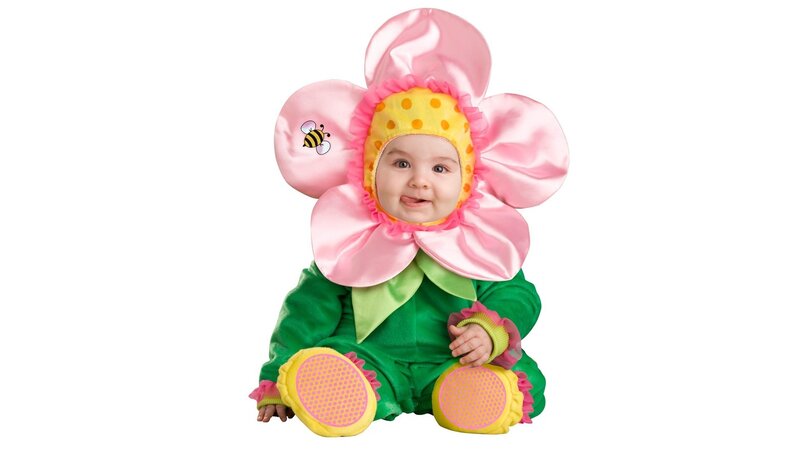 Baby in Flower Costume