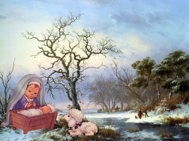 Baby in Manger