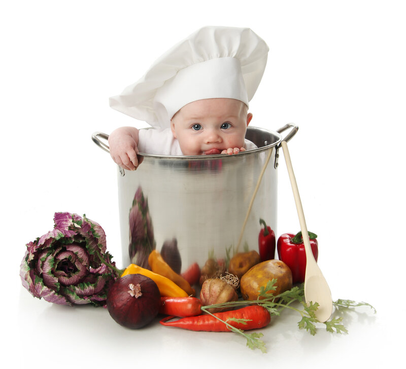 Baby in Pot