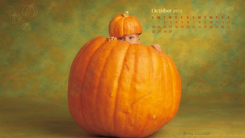 Baby in Pumpkin