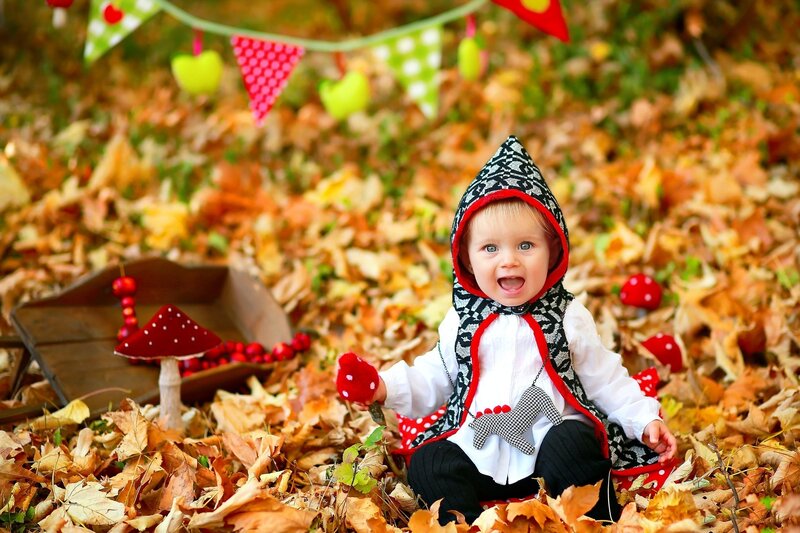 Baby in Red Hood