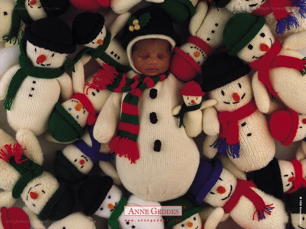 Baby in snowman costume