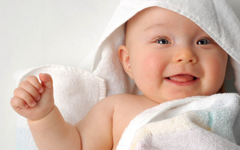 Baby in Towel