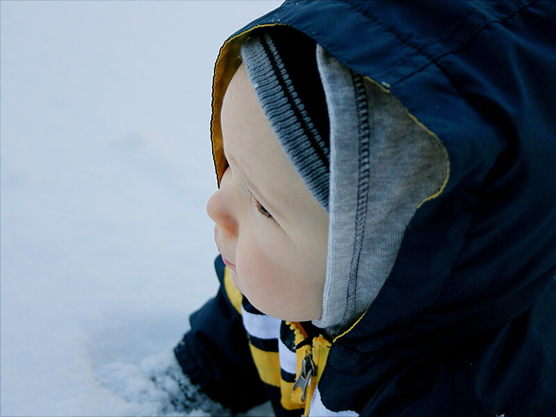 Baby in Winter Coat