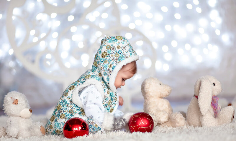 Baby in Winter Outfit