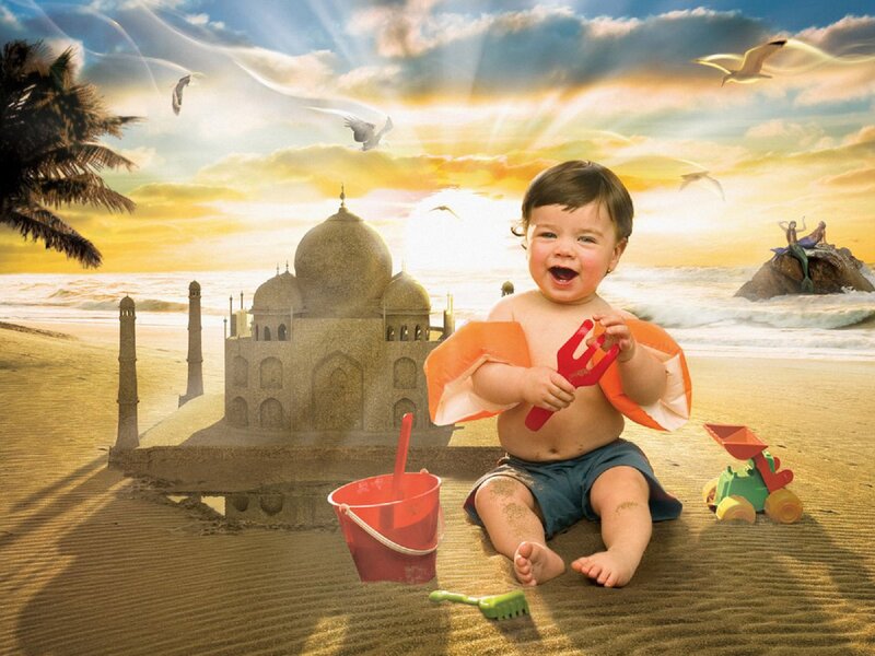 Baby on Beach