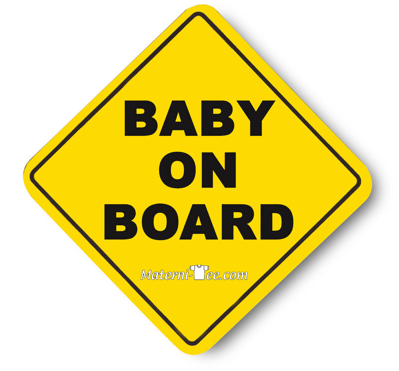 Baby on Board sign