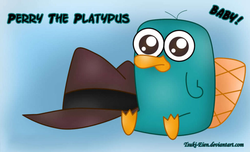 Baby Platypus Character