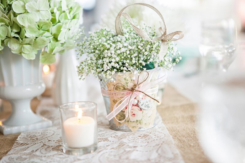 Baby's Breath in a Bucket