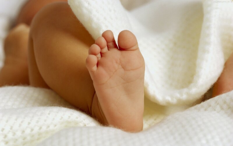 Baby's Foot and Leg