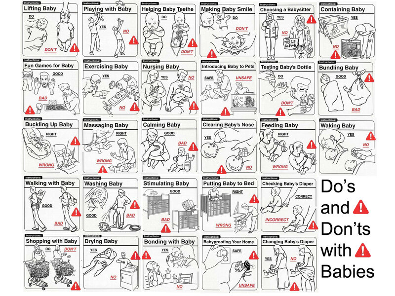 Baby safety do's and don'ts