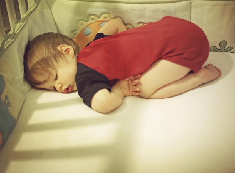Baby Sleeping in Crib