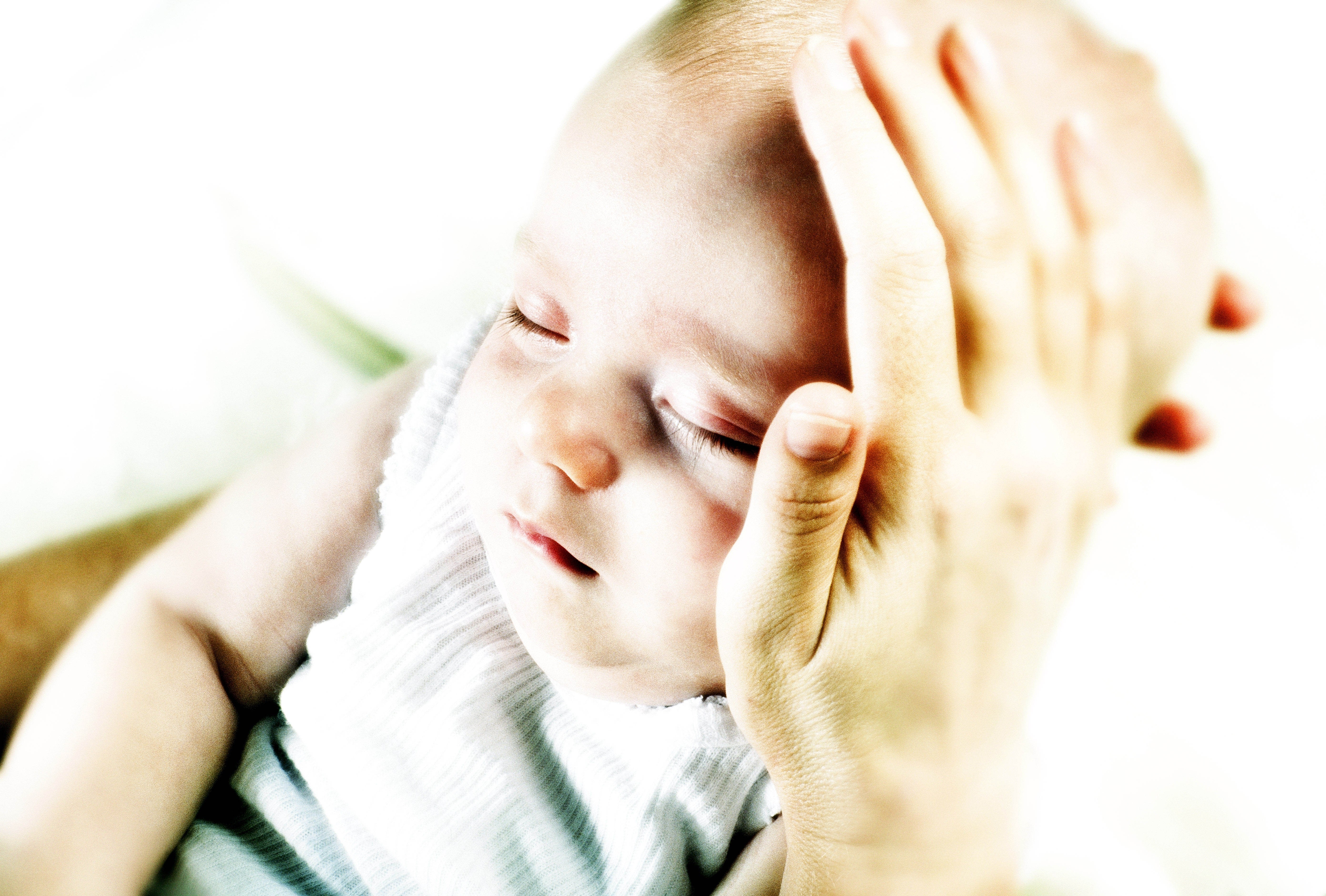Baby sleeping peacefully