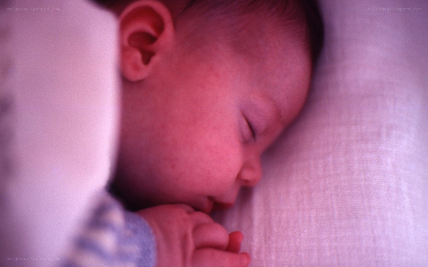 Baby sleeping peacefully