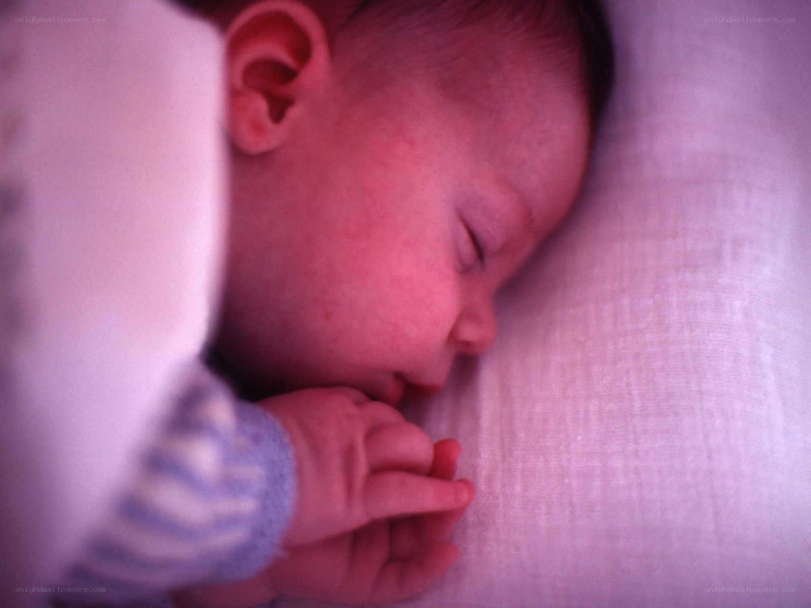 Baby sleeping peacefully