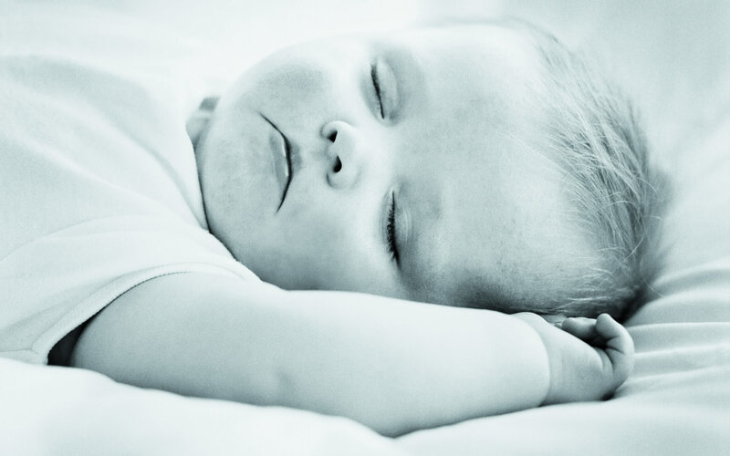 Baby sleeping peacefully
