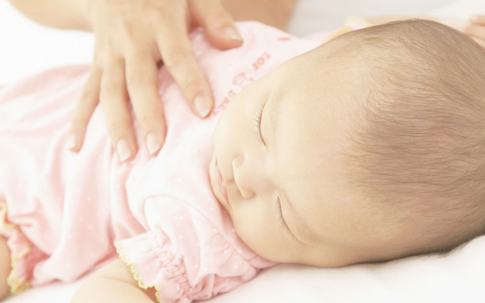 Baby sleeping peacefully