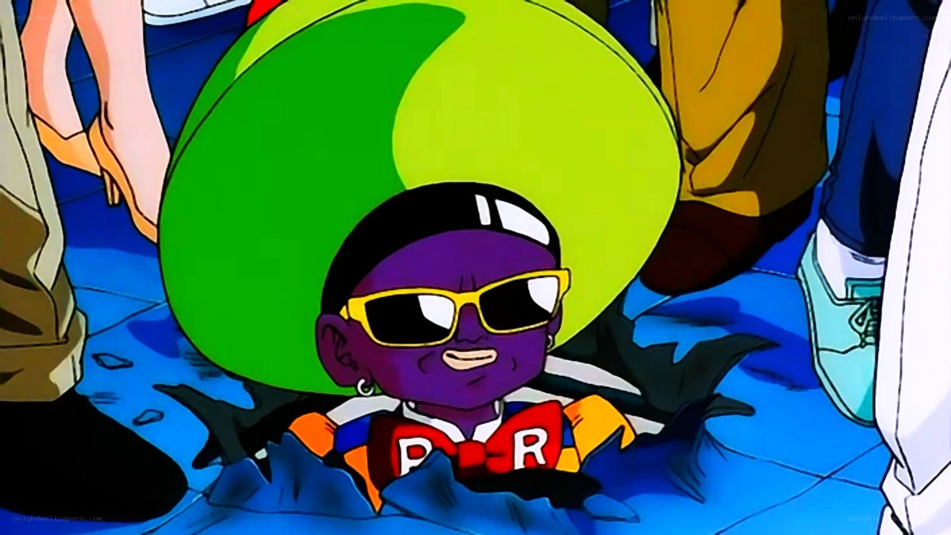 Baby Vegeta in sunglasses