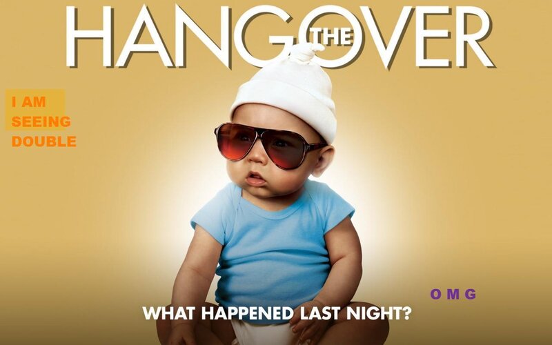 Baby Wearing Sunglasses — Yellow