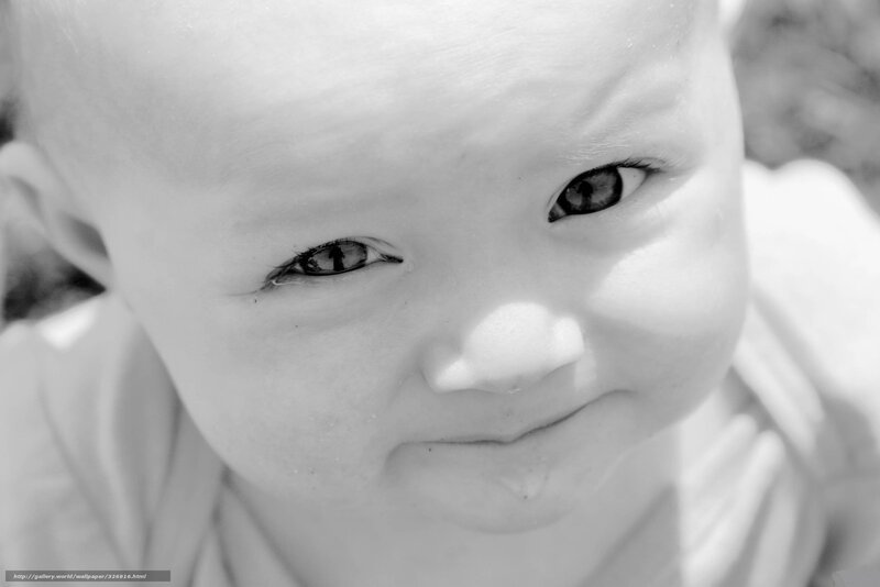 Baby with Big Eyes — Black