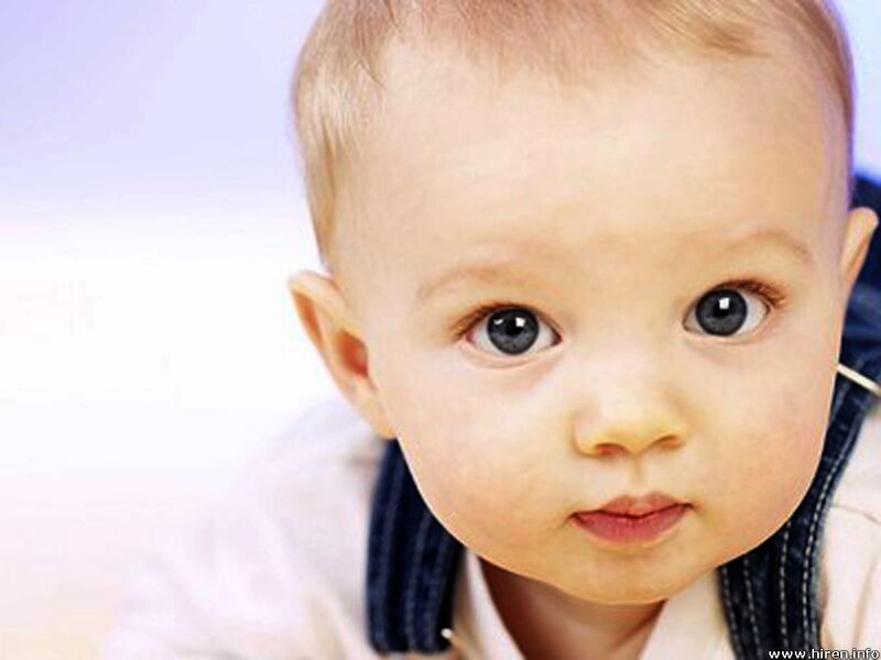 Baby with Blue Eyes — Neutral