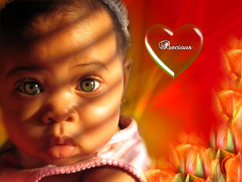 Baby with Green Eyes