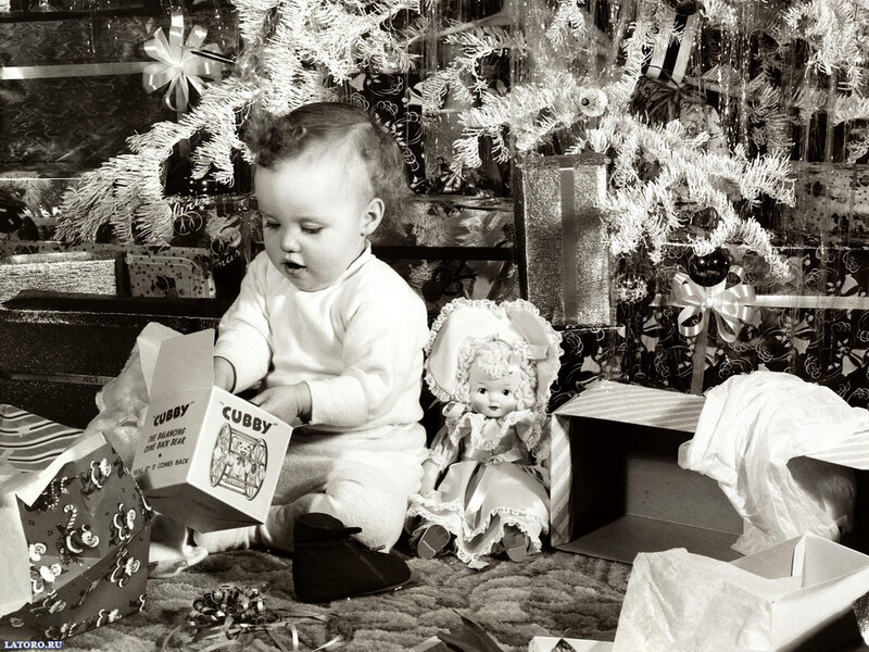 Baby with Toys