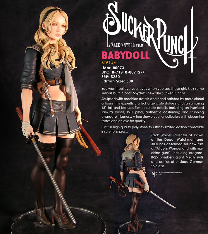 Babydoll statue from Sucker Punch
