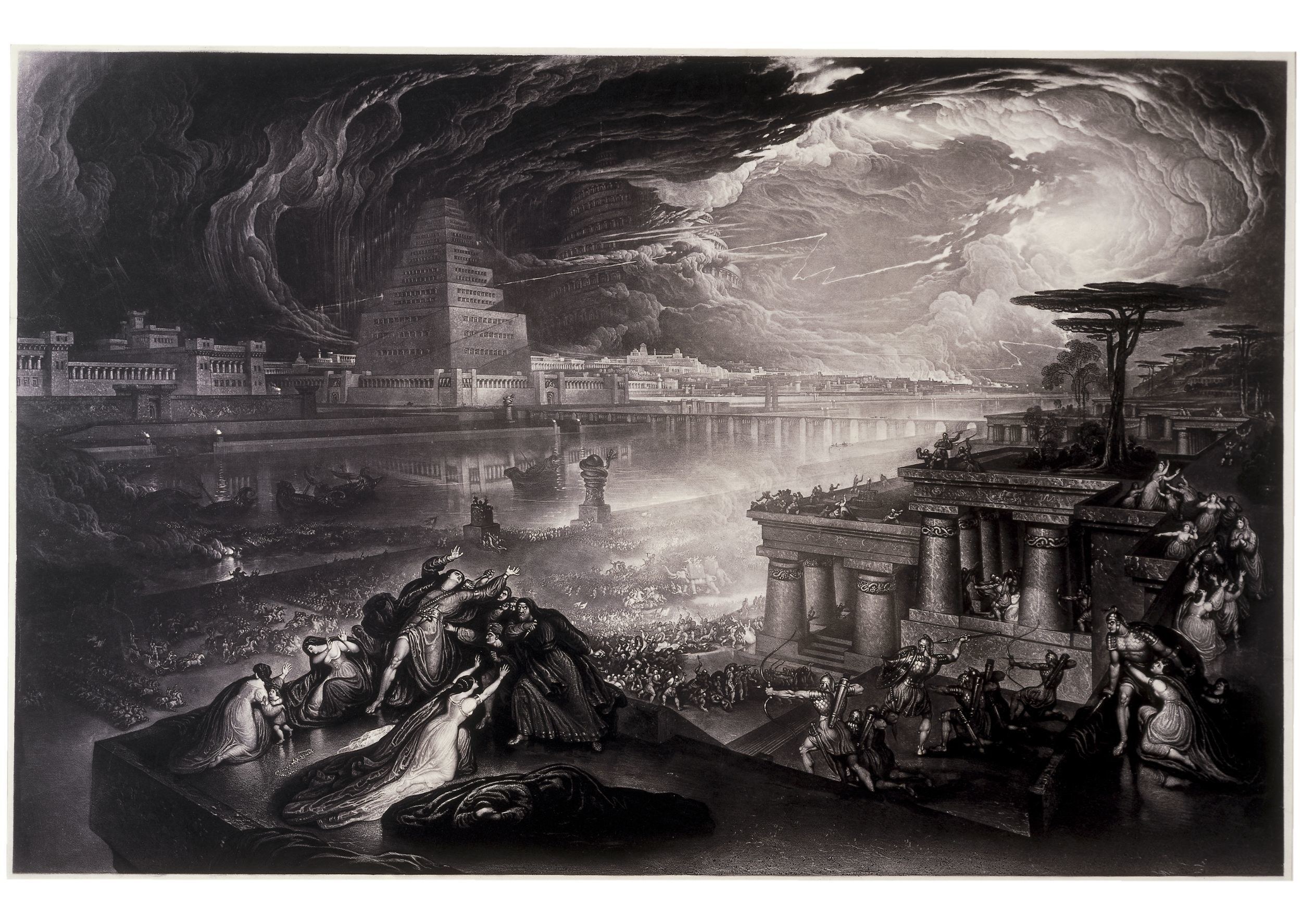 Babylonian Tower and Destruction