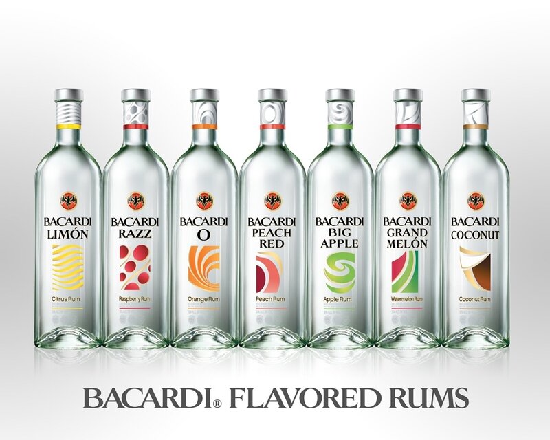 Bacardi flavored rums
